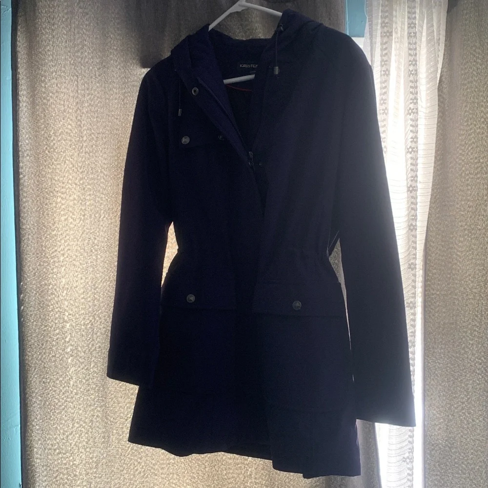 Kristen Blake Women's Deep Purple Utility Jacket size M